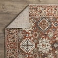 thumbnail image 5 of Loomaknoti Malanie Cortni 3' x 5' Red Oriental Indoor Accent Rug, 5 of 9