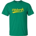 thumbnail image 3 of Go All Out City Of Pittsburgh Pennsylvania Pride Fashion Script T-Shirt Mens/Women/Youth, 3 of 5