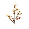 thumbnail image 3 of 28 inch Tall Artificial Christmas Berries Holiday Berries Stems (Set of 3), 3 of 4