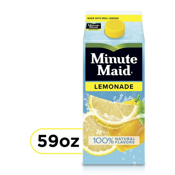 Minute Maid Natural Flavor Premium Lemonade Fruit Juice, 59 fl oz Bottle