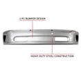 thumbnail image 5 of Bright Silver Steel Front Bumper Face Bar For 2013-2018 RAM 1500 W/ Fog&Sensor Holes, 5 of 13