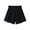 Black, variant on Girls Flowy Athletic Shorts Butterfly Shorts for Kids with Pocket 2-in-1 Tennis Shorts Running Shorts for Girls 3-9Years