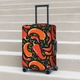 thumbnail image 6 of Hirioo Red Hot Chili for Elasticity Suitcase Cover (No luggage Included) Durable Luggage Protector Fits 18-32 Inch Luggage-X-Large, 6 of 7