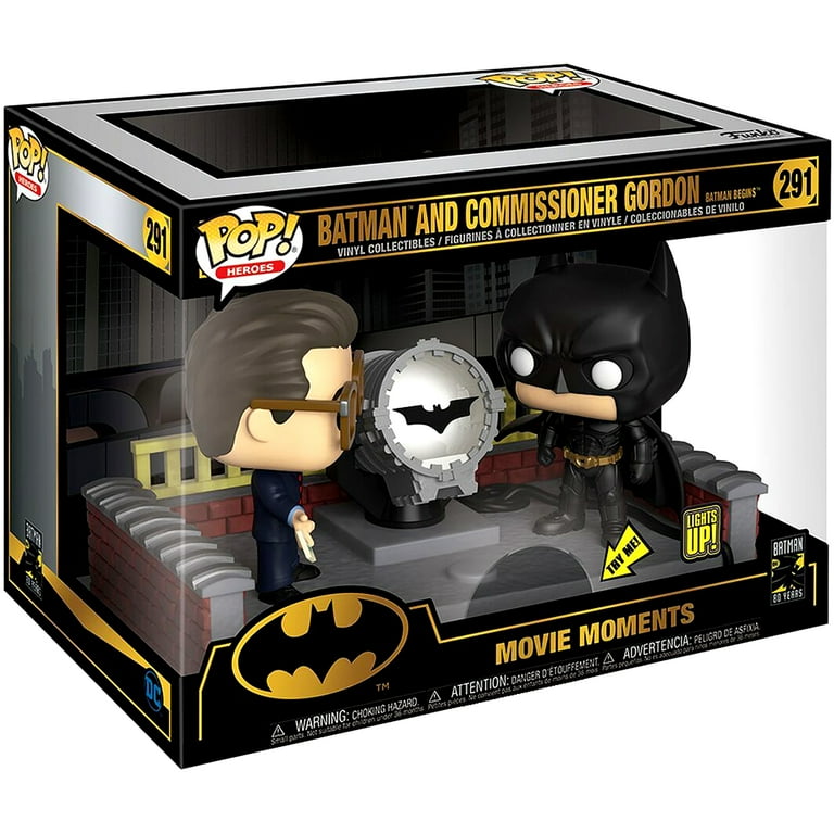 Funko POP! DC Comics Classic Movie Moment: Batman 80th with Light