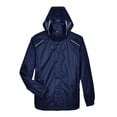 thumbnail image 4 of CORE365 88185 Men's Climate Seam Sealed Lightweight Variegated Ripstop Jacket-Classic Navy-M, 4 of 5