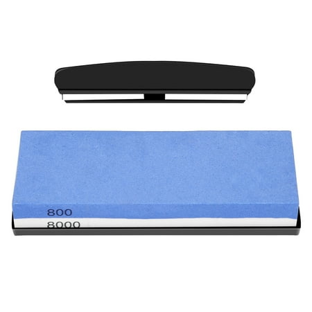 

Whetstone Sharpening Stone Set - 800/8000 Double Sharpener Stone - Angle Guide and Silicone Mat Included