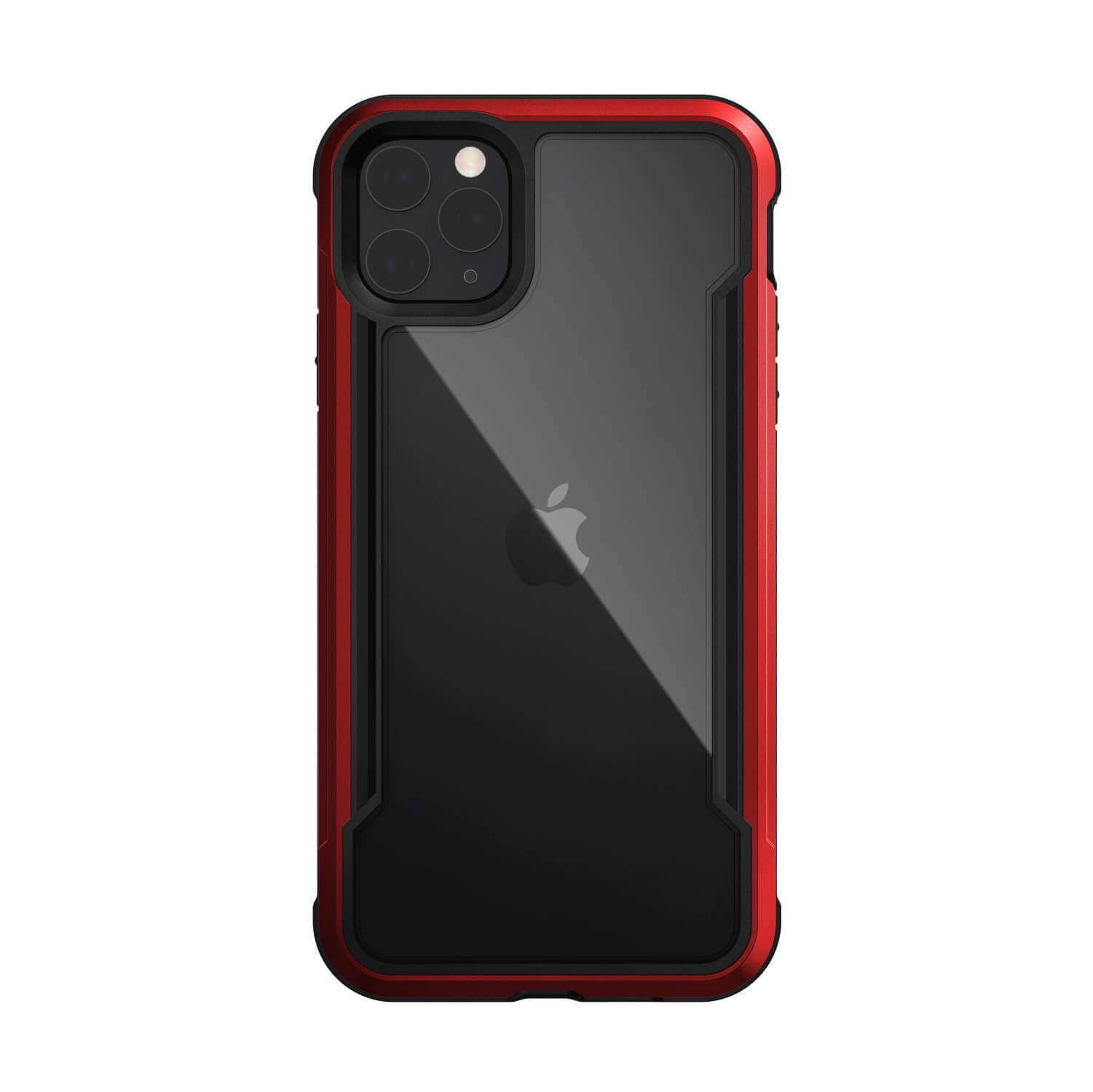 Raptic Shield Case Compatible with iPhone 11 Pro Max Case, Shock Absorbing Protection, Durable Aluminum Frame, 10ft Drop Tested, Fits iPhone 11 Pro Max, Red