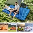 thumbnail image 2 of Colchoneta de camping ligera para 2 personas, colchón de aire portátil, mochilero impermeable, 2 of 8