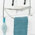 Zenna Home Over the Shower Caddy, Chrome