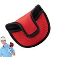 thumbnail image 3 of Golf Head Covers, Mesh Golf Club Head Cover Driver, Semi Circular Headcovers Golf Accessories Hybrid Head Covers Set Fits All Fairway, Driver Clubs, 3 of 8