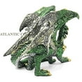 thumbnail image 4 of Land Of Myth And Legends Green Armored Dragon Figurine Collectible Golden Axe, 4 of 4