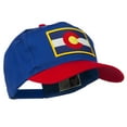 thumbnail image 5 of Colorado State Embroidered Patched Cap - Red Royal OSFM, 5 of 5