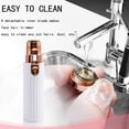 thumbnail image 3 of Evomosa Facial Hair Removal for Women, Electric Hair Remover Epilator for Lip Neck Body Chin with LED Light,White, 3 of 7