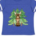 thumbnail image 4 of Inktastic Alaska Moose and Trees Boys or Girls Toddler T-Shirt, 4 of 5