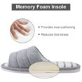 thumbnail image 5 of Litfun Women's Slide Slippers Open Toe House Slippers for Women Indoor and Outdoor House Shoes, 5 of 7