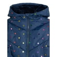 thumbnail image 2 of Swiss Tech Girls Winter Puffer Jacket with Hood, Sizes 4-18 & Plus, 2 of 3