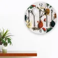 thumbnail image 2 of Spoon Seasoning Wall Clocks Brief Design Silent Home Cafe Office Wall Decor Clocks for Kitchen Wall Art Large Wall Clocks 25cm（12 Inch）, 2 of 6