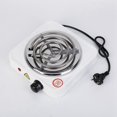 thumbnail image 5 of Plaque de Cuisson Électrique Simple, Compacte et Portable, Température Réglable, 1000w, Noir & Sta, 5 of 5