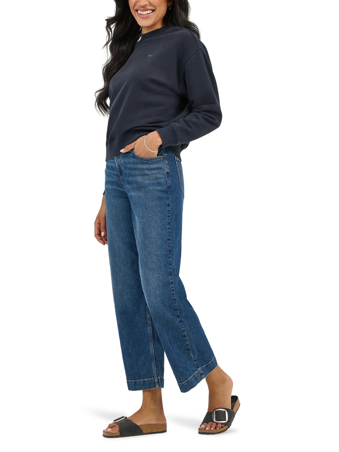 Lee® Women's and Plus Legendary Wide Leg Crop