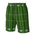 thumbnail image 4 of Logiee American Football Field Print Mens Swim Trunks Quick Dry Board Shorts,Breathable Hawaii Beach Shorts Swimwear Bathing Suits-XX-Large, 4 of 6