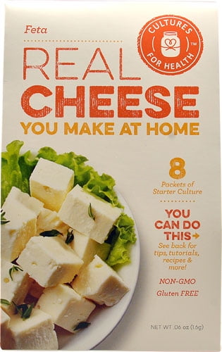 Cultures For Health Real Cheese Starter Culture Feta -- 8 Packets pack of 12 by Cultures For Health