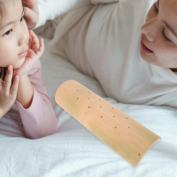 OULII Japanese Relaxation Pillow Breathable Comfort Wooden Neck Support For Individual Users Sleeping 1Pcs