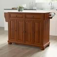 thumbnail image 4 of Crosley Furniture Alexandria Stone Top Full Size Kitchen Island/Cart, 4 of 8