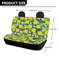 thumbnail image 4 of Chririnla Tropical Floral Berry Print Car Rear Seat Covers for SUV, 2 Pcs Non-Slip Auto Seat Cushions Stretch Durable Back Seat Protectors, 4 of 7