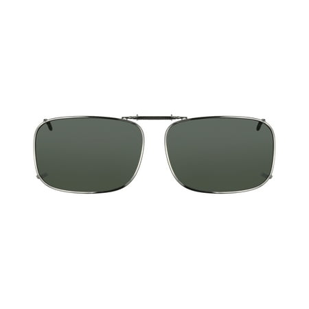 Solar Shield Unisex Gunmetal Polarized SolarShield ClipOn Sunglasses SD20