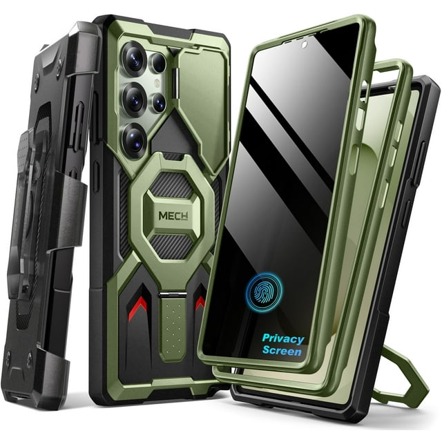 Funda TONGATE para Samsung Galaxy S25 Ultra con pantalla de privacidad