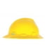 thumbnail image 1 of Casco MSA V-Gard AMARILLO con ala ancha, 1 of 4