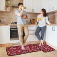 thumbnail image 6 of GZHJMY Christmas Theme Kitchen Mat - Cushioned Anti Fatigue Kitchen Rug Set of 2, Non Slip Waterproof Kitchen Mats for Kitchen, Laundry, Sink, Office 19.7"×27.6"+19.7"×47.2" Carpet Runner, 6 of 7