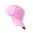 thumbnail image 3 of maskred Boys Girls Spring Summer Visor Hat Cotton Baseball Casual Men Women Pure Color Sports Cap, 3 of 8