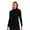 250 Black, variant on Merino Wool Base Layer Women - 100% Merino Half Zip Sweater Women Lite, Midweight, Heavyweight Thermal Shirts and Socks (Medium, 320 Black)