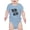 Light Blue, variant on Jim Henson-Inspired Sid the Science Kid Character Graphic Baby's Bodysuit