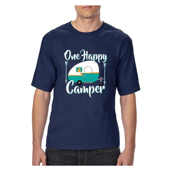 Big Men's T-Shirt - ONE HAPPY CAMPER