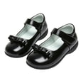 thumbnail image 5 of ibiyuan Toddler Girls Dress Shoes Little Kids Mary Jane Ballet Flats Flower Girl Wedding Party School Uniform Shoes, 5 of 5