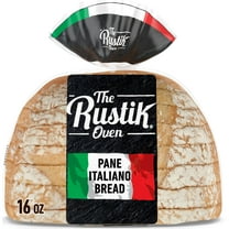 The Rustik Oven Pane Italiano Bread, 16 oz, Italian Italian Bread, Bag