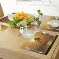 thumbnail image 4 of Ambesonne Orange Place Mats Set of 4, Romantic Sunset Twilight, Standard Size, Orange, 4 of 6