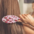 thumbnail image 3 of Fresh Strawberry Hair Comb - Reduces Static, Promotes Healthy Hair Growth, 3 of 4