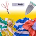 thumbnail image 3 of Custom Name Cloth Stickers for Kids & Adults, Washable Labels for School Uniforms, Personalized Clothing Name Tags for Nursing Homes, All-Purpose Labels for Various Garments, 3 of 7