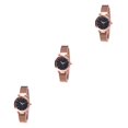 thumbnail image 1 of Reloj Inteprter Star Sky para mujer correa de malla cuarzo analógico oro rosa, 1 of 6