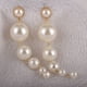 thumbnail image 3 of Elegante Joyería de la Mujer de la perla de moda de la cadena de pendientes largos pendientes grandes, 3 of 6