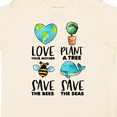 thumbnail image 4 of Inktastic Earth Day Plant a Tree Save the Bees Save the Seas Love Your Mother Earth Boys or Girls Toddler T-Shirt, 4 of 5