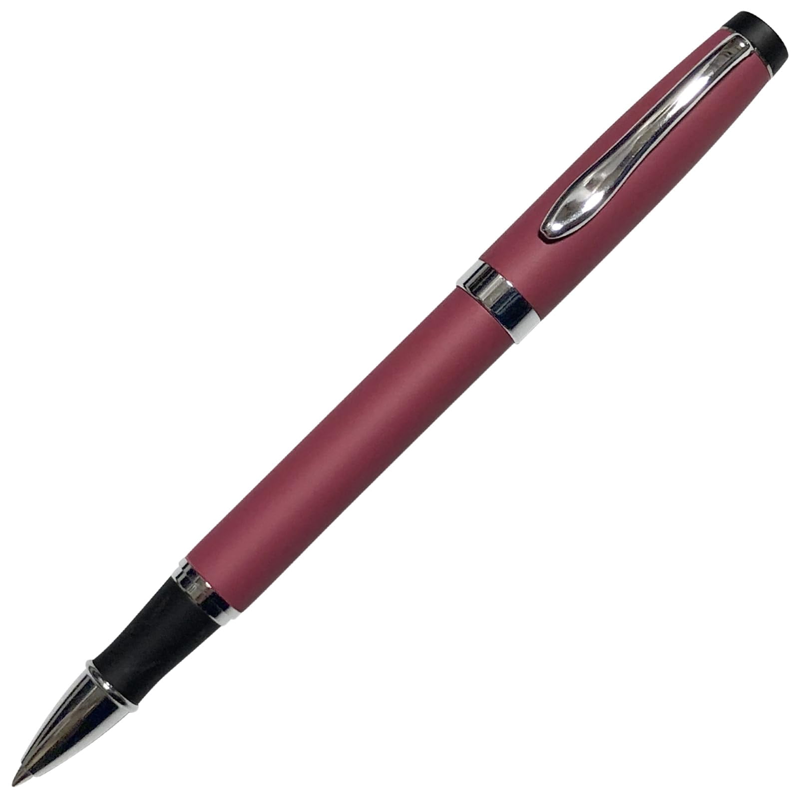 Gripper Rollerball Pen - Matt Rose with Anti Slip Grip (Budget Friendly Pen)