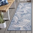 thumbnail image 1 of SAFAVIEH Beach House Kaeden Botanical Indoor/Outdoor Area Rug, 1 of 9