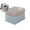 Blue, variant on Storage Bins Large Fabric Storage Baskets for Shelves, Decorative Linen Closet Baskets with Handles for Organizing, Shelf, Clothes, Home, Office, 14.96x11.02x9.45Inches
