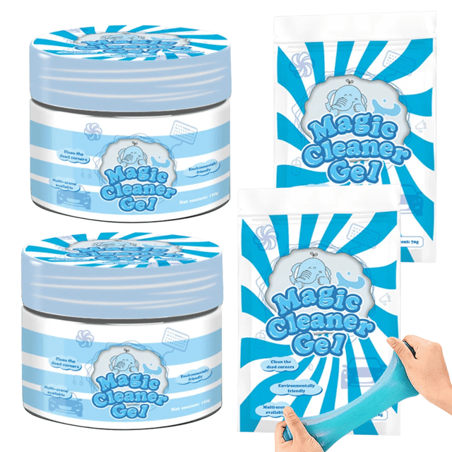 Set 4 Slime Limpieza Hogar UNIVERSOENLINEA.COM Multifuncional Superficies Coche Teclados