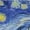 HEATHER BLUE, variant on Peanuts - Starry Night - Men's Short Sleeve Graphic T-Shirt