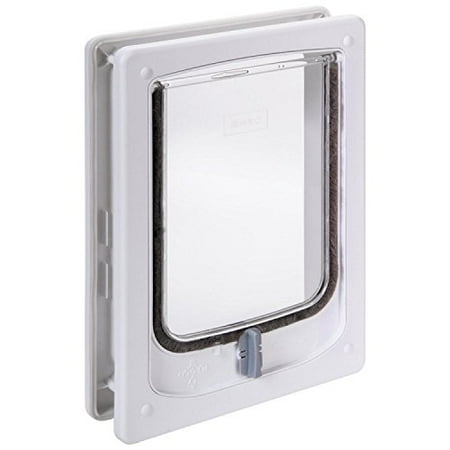Pet Tek Small Dog Door With Tunnel Overall Size 12 3 4 X 9 7